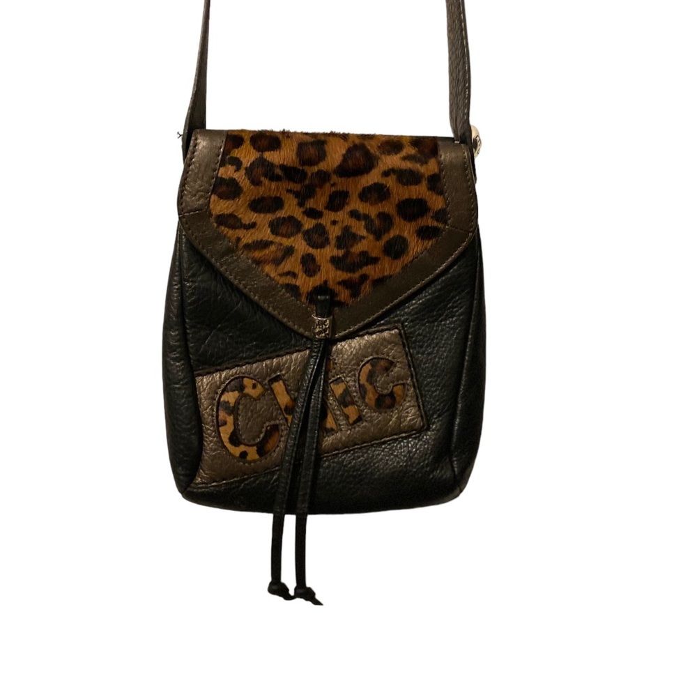 Brighton Fashionista Collection “Chic” Calf Hair Leather Crossbody Handbag - Picture 6 of 6